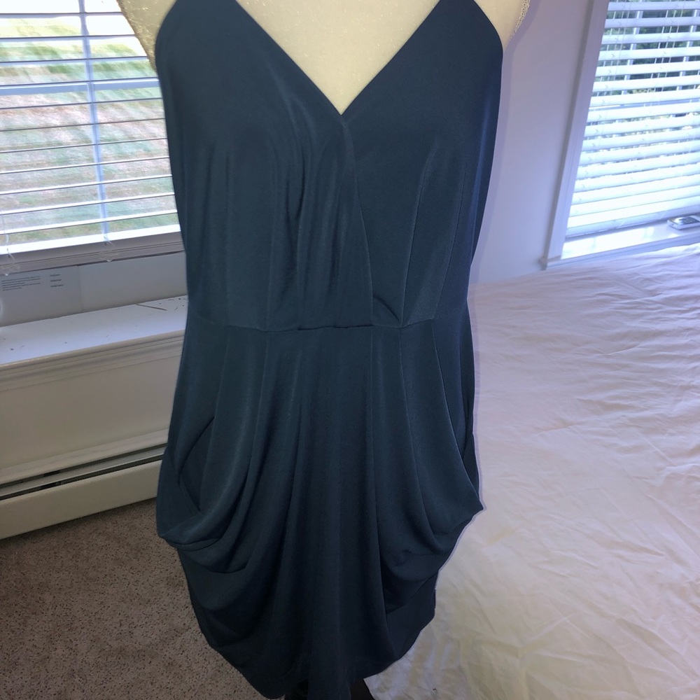 BCBG blue dress
